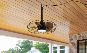 Gazebo Ceiling Fan with a Hook and Remote