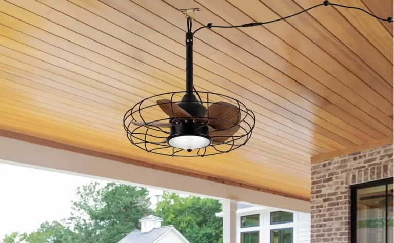 Gazebo Ceiling Fan with a Hook and Remote